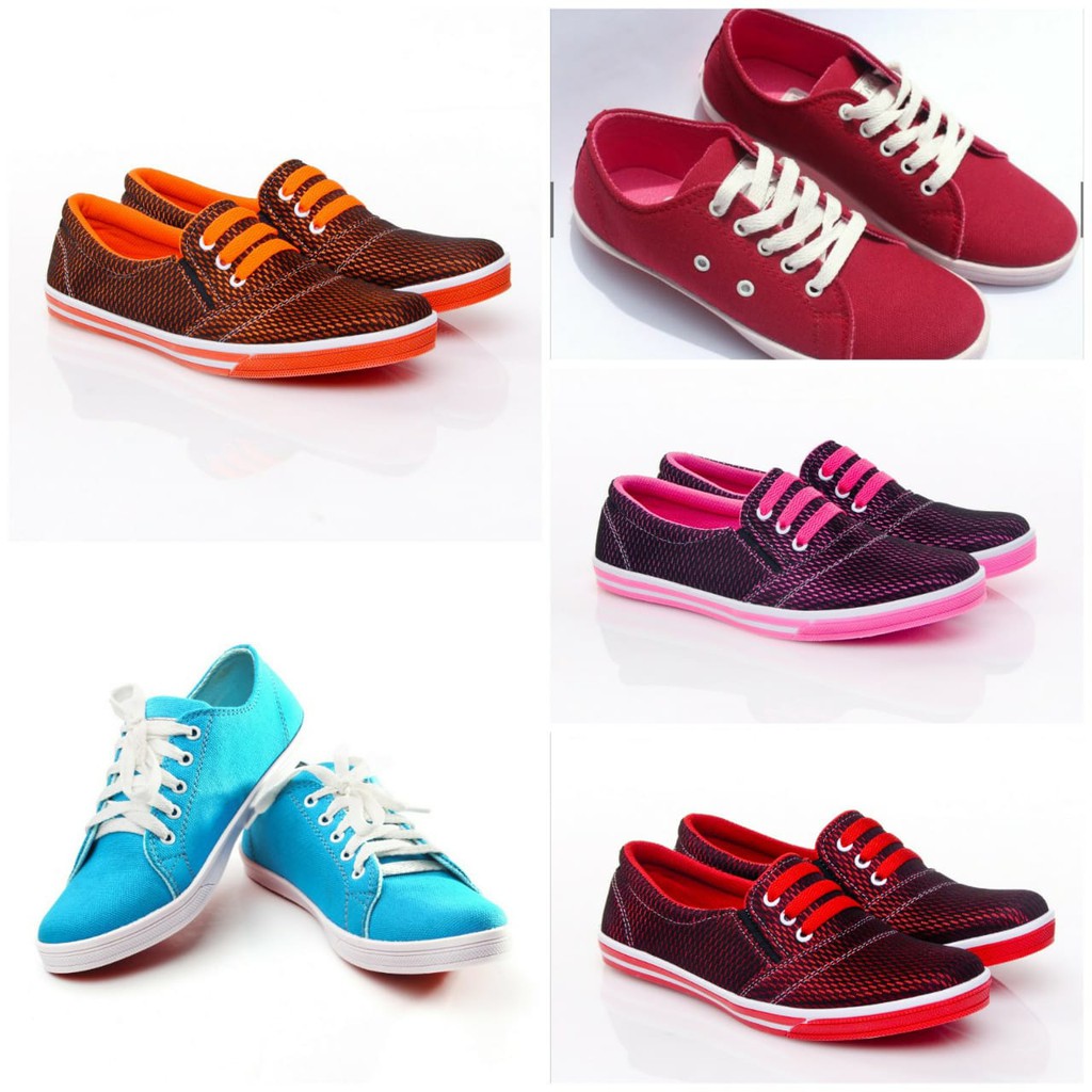 PROMO!!! FASHION WANITA / SEPATU SNEAKERS YUTAKA / RANDOM