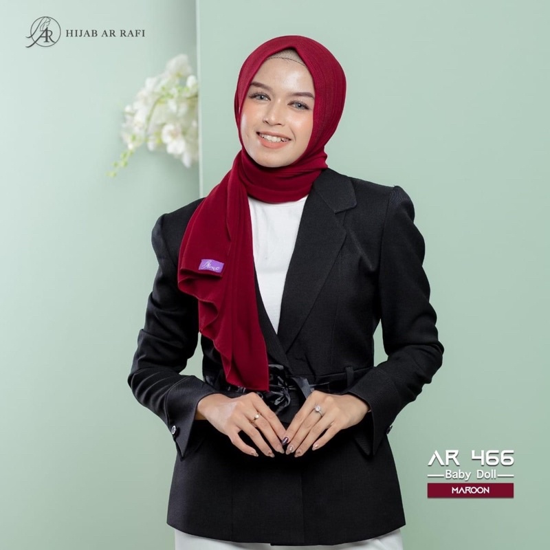 ARRAFI AR466 || PHASMINA TALI || HIJAB PHASMINA || HIJAB KERJA || NOVA ARRAFI