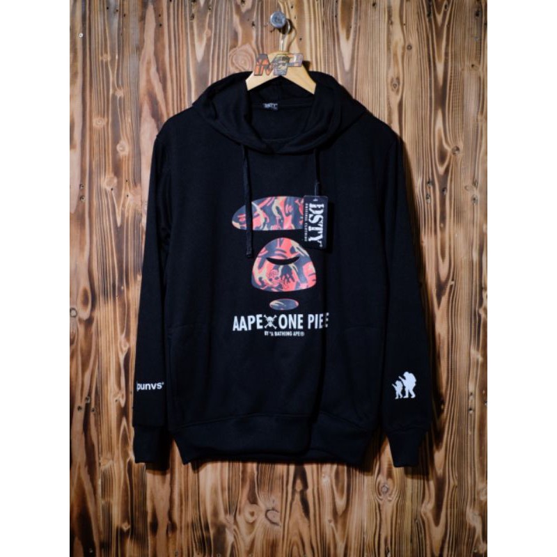 sweater hoodie one piece Jaket One piece sweater AApe Murah