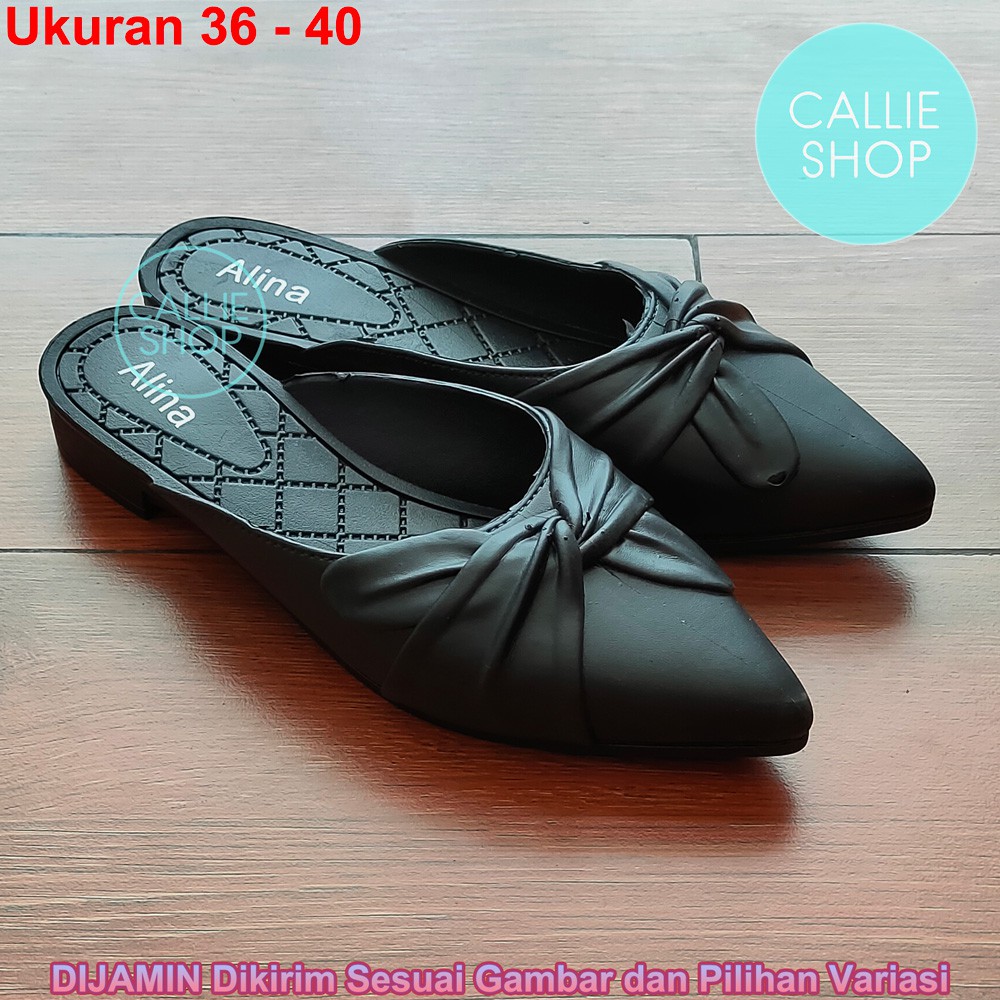 Sandal Wanita Clarita Alina 1910 Hitam JLPTALN