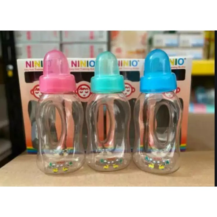 NINIO Botol Susu Asi Bayi Easy Hold 160 ml dan 280 ml 1206 2206 / Botol Susu Dot Bayi