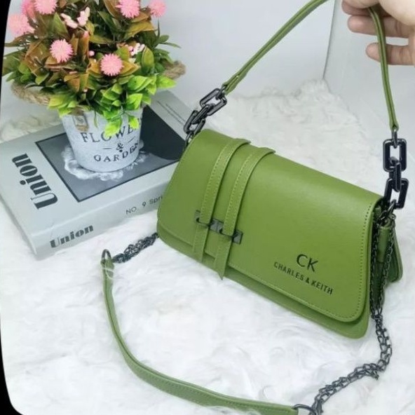 TAS SELEMPANG WANITA KEKINIAN 2022 TAS FAHSHION WANITA ELEGANT KUALITAS PREMIUM MINISO TEBAL 2 RUANG