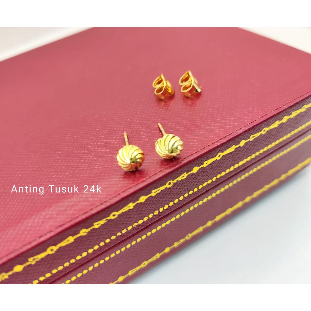 Anting Tusuk Jarum Pentol Koin 91