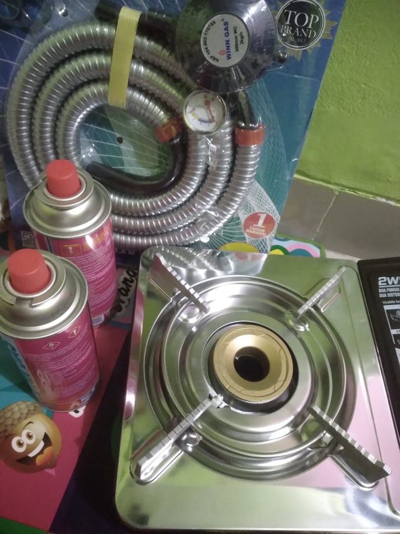 Selang Gas Regulator Paket Winn Gas W 298 Meter
