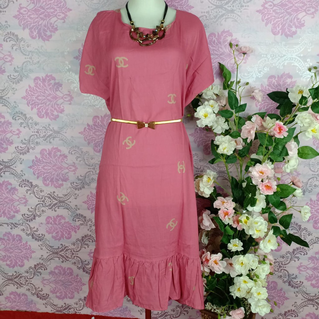 Daster viral /Daster ruffle serba Murah/Dress ruffle/ Daster Motif Grosiran Random