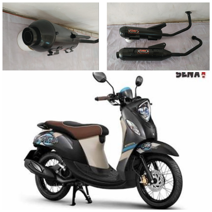 Knalpot Racing bobokan Yamaha Fino Injeksi Fi 125