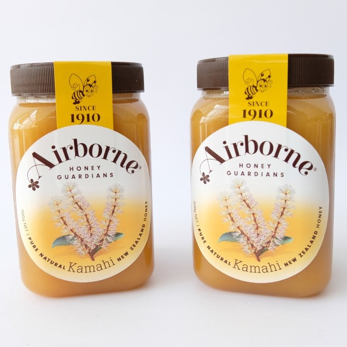 Airborne - Madu Kamahi 500gr - Kamahi Honey - New Zealand Natural Honey