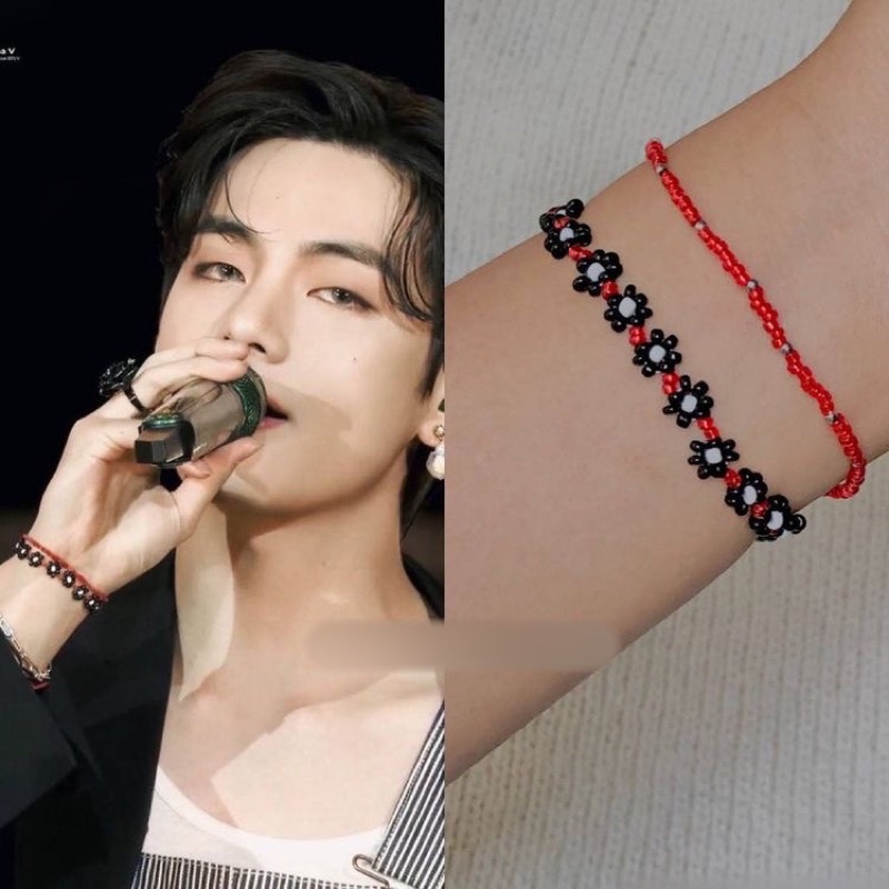 Gelang Manik BTS V Kim Taehyung Bead Bracelet