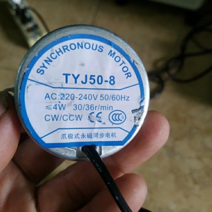 Silahkan Order] DINAMO ROTARY/SYNCHRONOUS MOTOR 30/36RPM