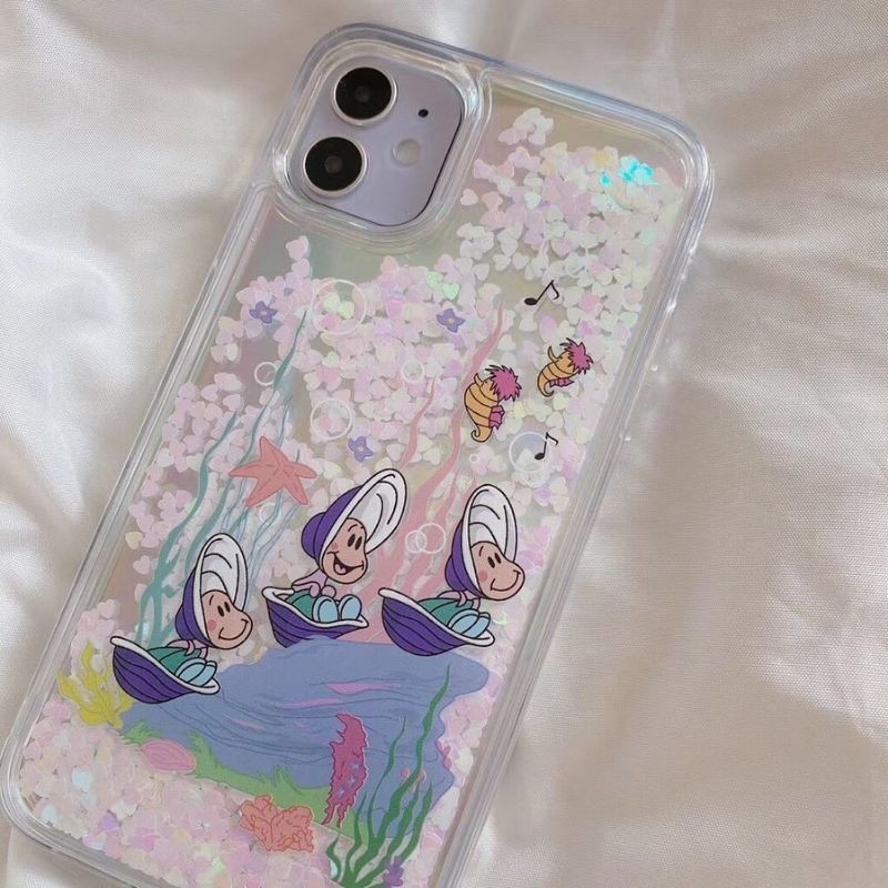 IU glitter disney case for iphone