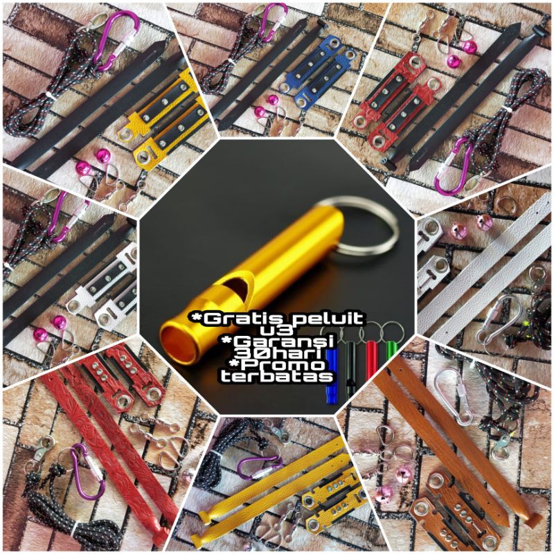 gelang kaki burung hantu & elang warna random free peluit u3