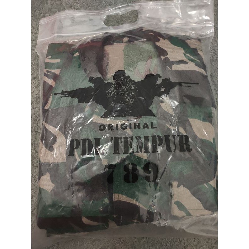 baju pdl tempur 789 / baju pdl velbet