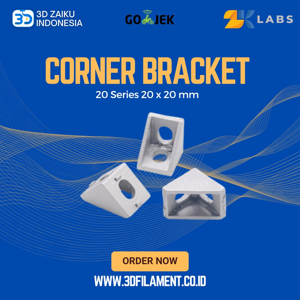 Reprap Corner Bracket 20 Series 20x20 mm