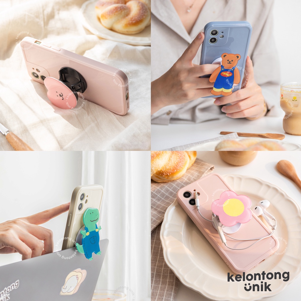 CARTOON - Griptok Ring Resin/ Phone Holder/ Phone Grip/ Phone Stand