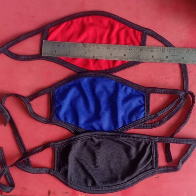 MASKER KAIN KATUN 2 LAPIS 2 IN 1
