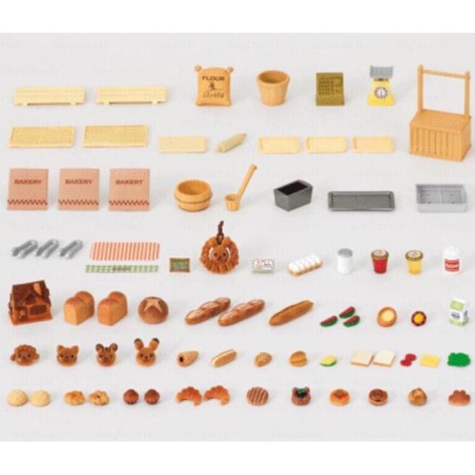 sylvanian families brick oven bakery set