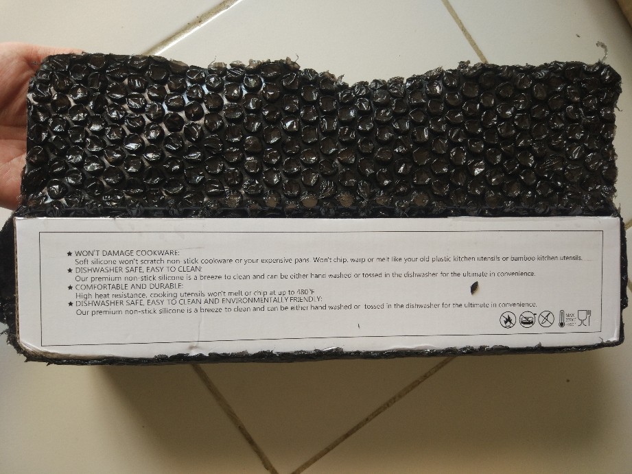 Sutil Silikon Utensil Set 10 Pcs Spatula Tahan Panas Peralatan Masak