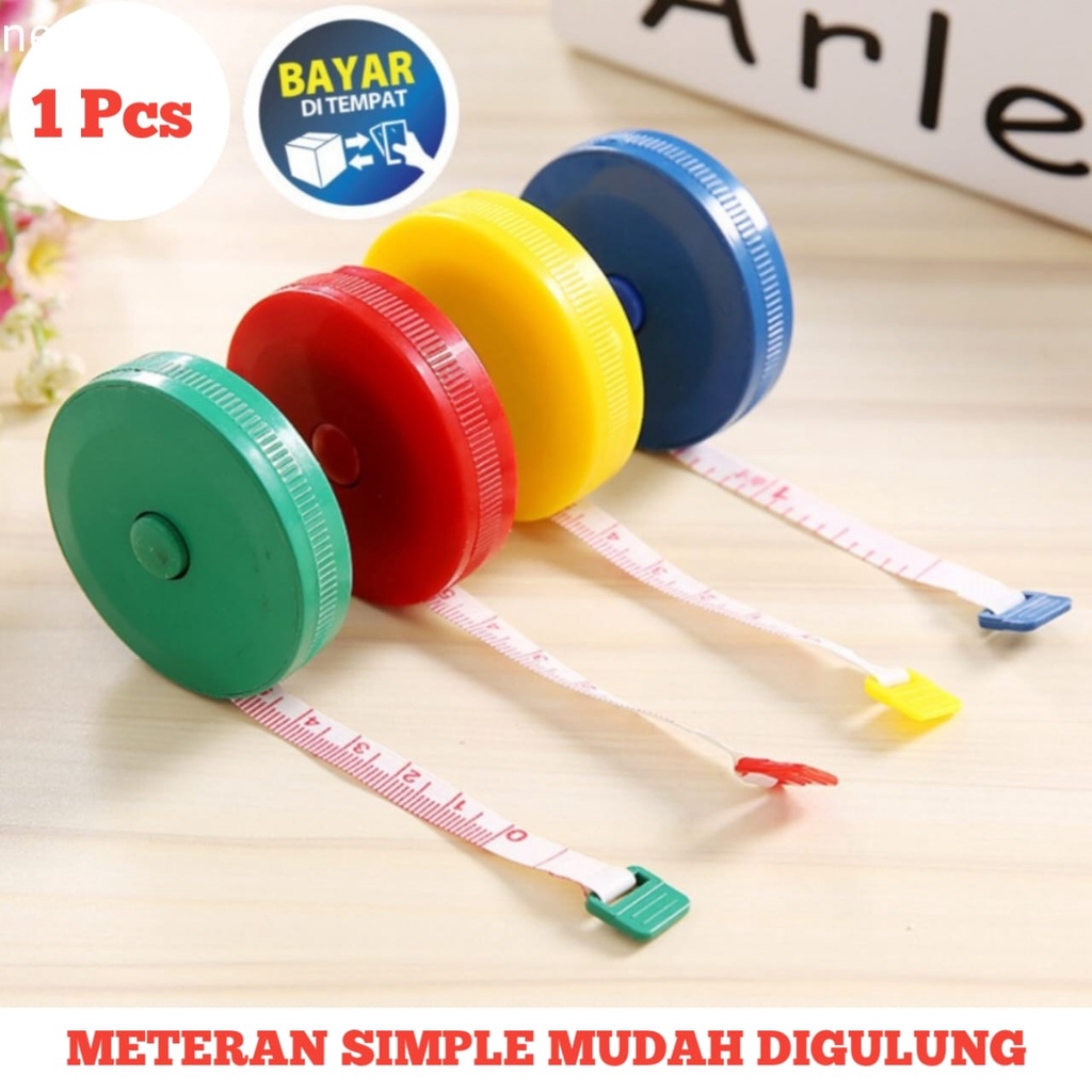 Meteran Roll Panjang 1.5 Meter Bahan Lentur Tebal Dan Mudah Digunakan