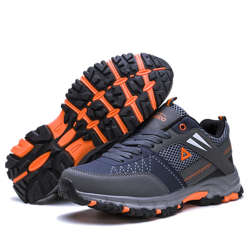 Highland Sepatu Pria Sepatu Outdoor Sepatu Hiking Tahan Air Sepatu Gunung Traveling IMPORT MH203