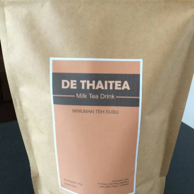 

Minuman teh susu / thai tea