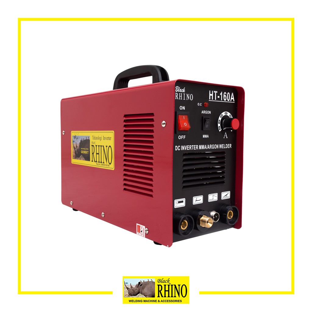 Mesin las inverter TIG / Las argon RHINO HT 160
