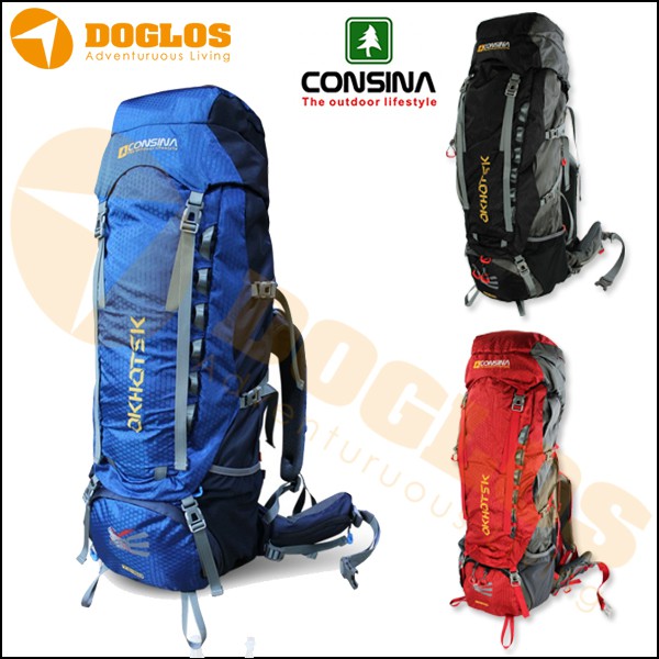 Consina Okhotsk 75 80 L ransel gunung hiking outdoor Tas Carrier