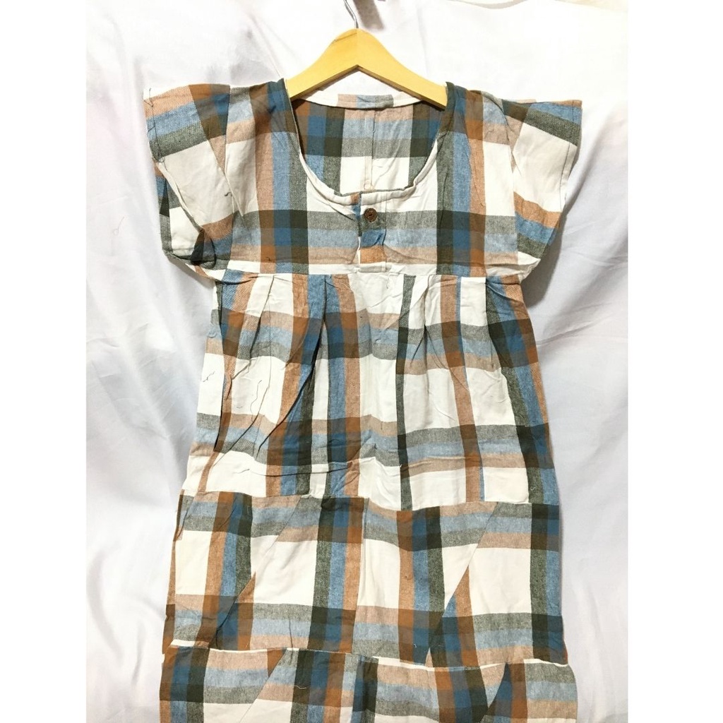 Daster Sambung Viral PART 2 - Daster Payung - Daster Perca - Daster Busui Rayon-tartan mix kcg