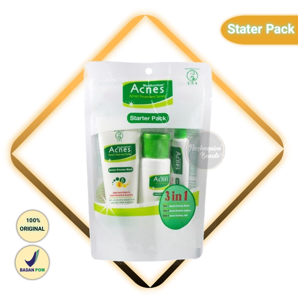 ACNES STATER PACK - Paket Perawatan Wajah Berjerawat