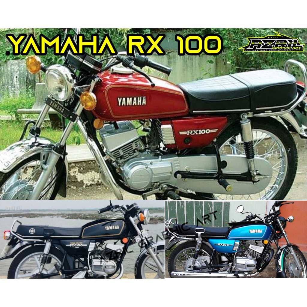 STRIPING YAMAHA RX 100 RX S