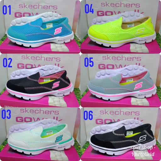 CASUAL KERJA FORMAL  - sepatu wanita skechers slip on terbaru
