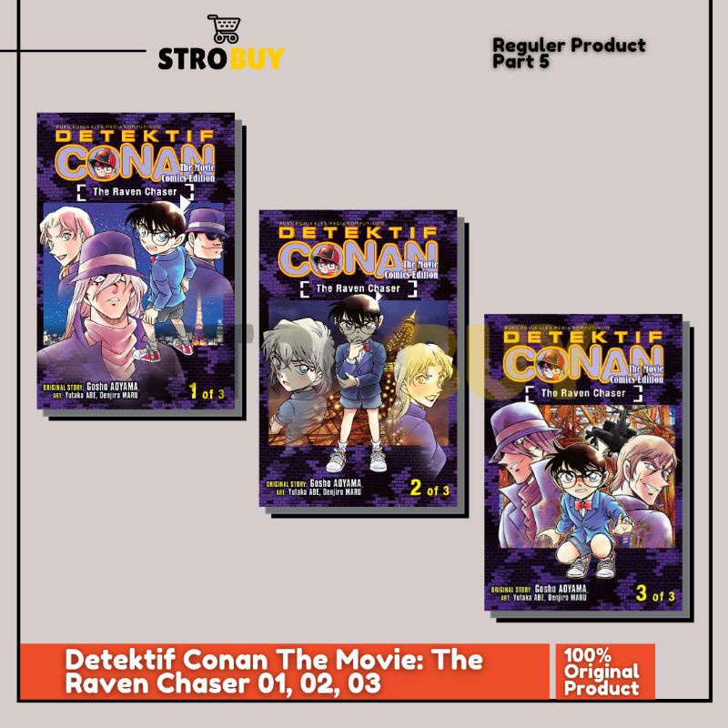 Komik Detektif Conan The Movie: The Raven Chaser