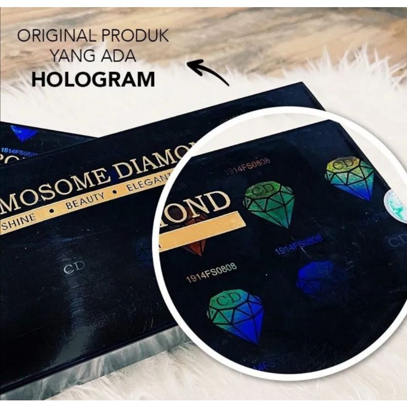 [READY STOCK]Chromosome Diamond Original/infus pemutih/infus putih/pemutih badan/chromosomediamond