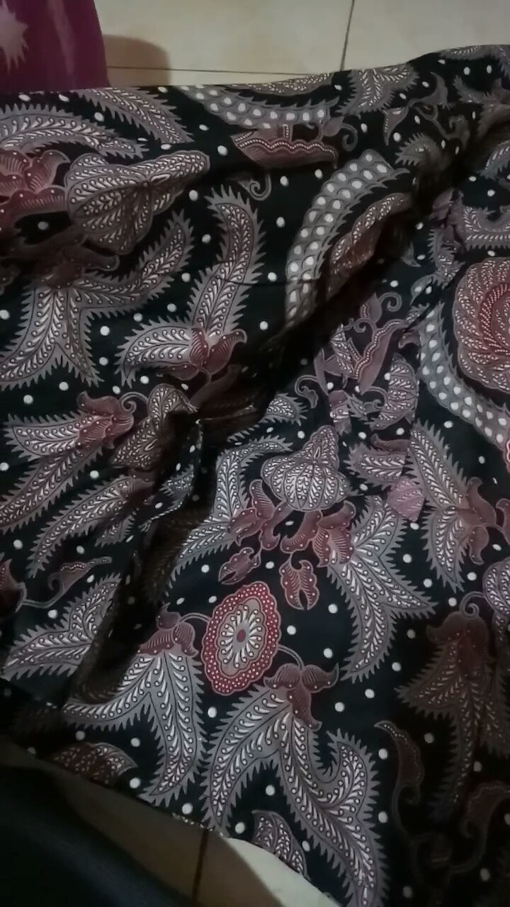 Gamis Batik Syari Madiya Katun Unggul Jaya Dress Kombinasi Mic Wolfice Sopal All Size Fit To Xl 102