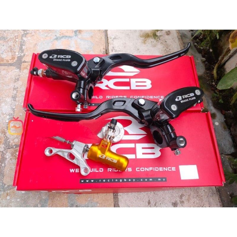 KOPLING HIDROLIK HIDROLIS SET RCB SEPAKET MASTER REM RCB DAN KOPLING RCB PLUS HIDROLIK PUMP CB