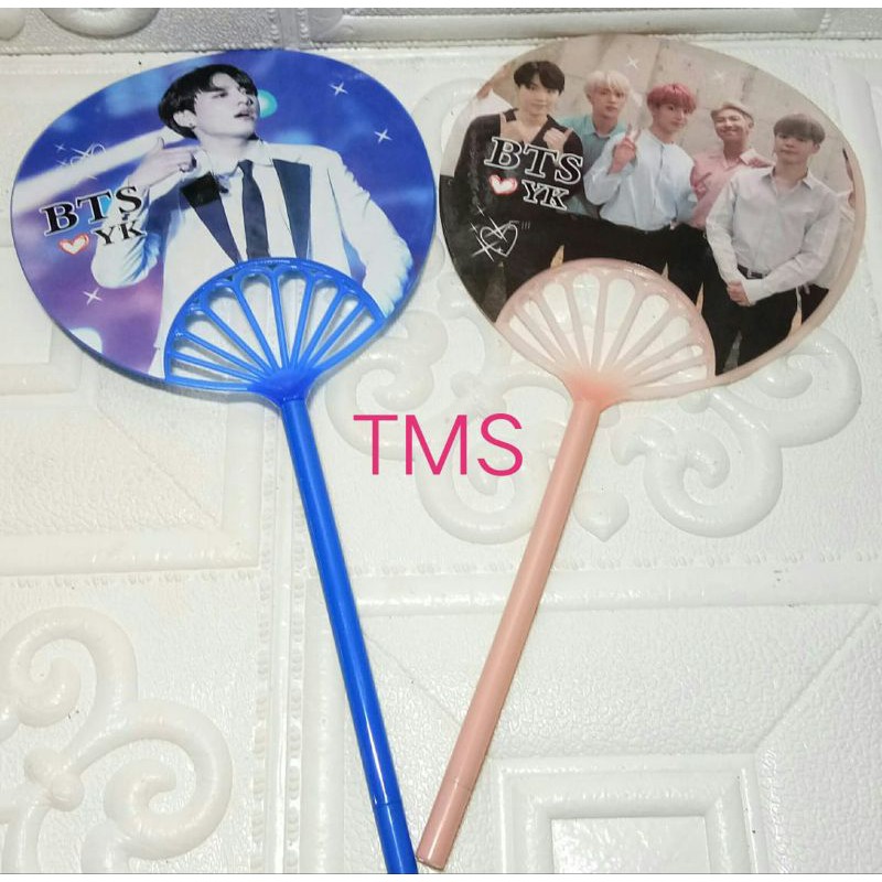 

12 pcs PEN GEL KIPAS BTS pena model kipas gambar BTS murah gambar artis K-POP