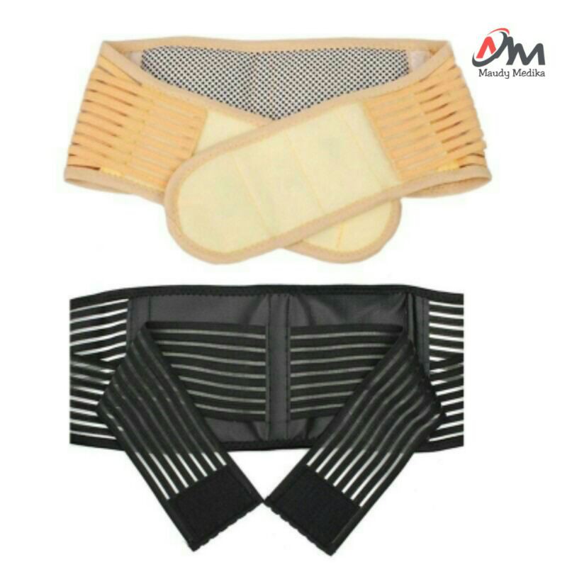 Sabuk Tourmaline Magnetik untuk Terapi / Pereda Sakit / Sabuk Pingang