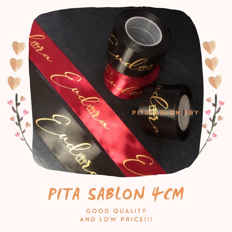 Pita Terlaris | Pita Best Seller | Pita Jumbo | Pita Besar | Pita Hampers | Pita Sablon | Pita Satin | Pita Grosgrain
