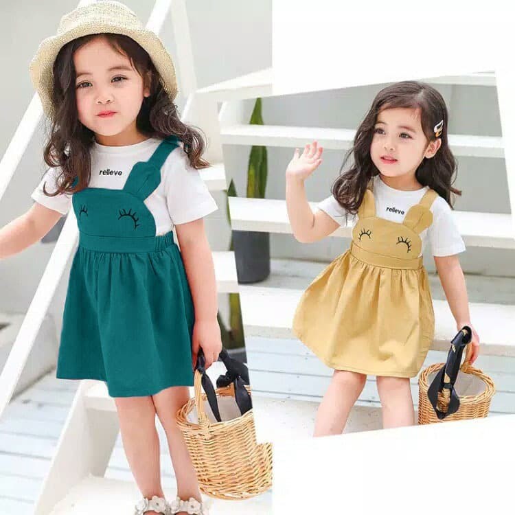 BISA COD [JS BEAUTY SLEEP GOLD SL]Jumpsuit anak perempuan spandek Gold