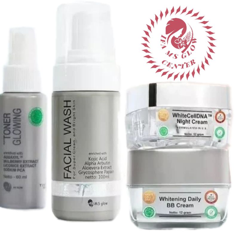 Free Gift | Paket MS Glow White Cell DNA+BB Cream