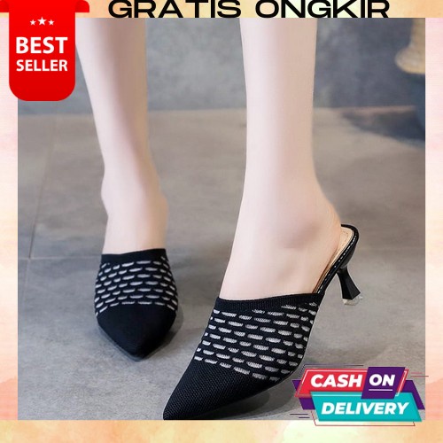 Haigh Hels Bridesmaid Heals Sandal Hak Tinggi Import Perempuan Haihils Remaja Morasetti Sendal Wanit