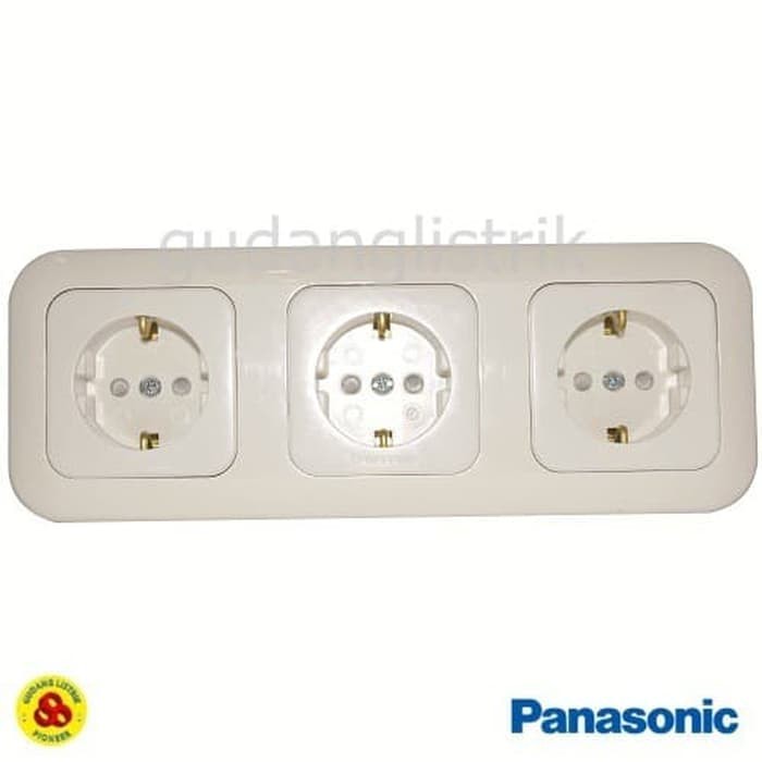 STOP KONTAK 3 GANG INBOW WS PANASONIC