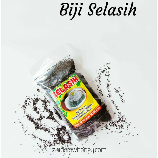 Biji Selasih 200 gram (Cocok untuk optimasi ongkir Madu Zaida)