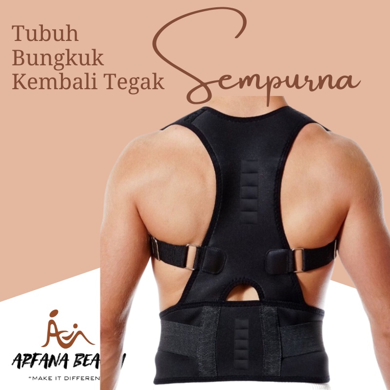 Alat Penegak Punggung Posture Support Corector Korset Penyangga Punggung Sabuk Terapi CORRECTOR BESAR