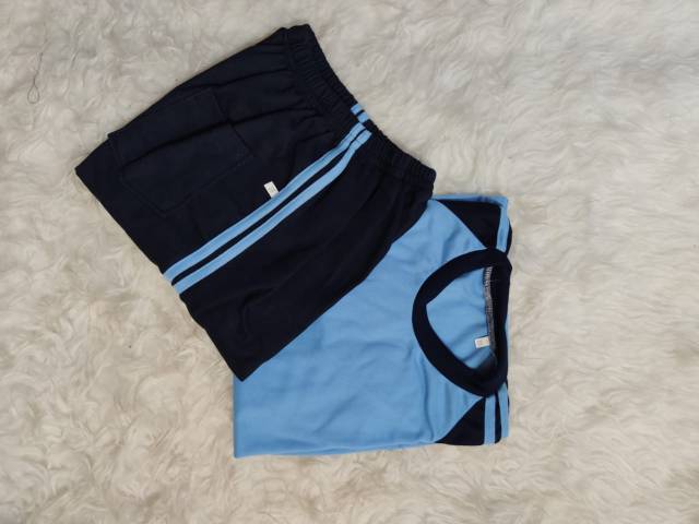 Setelan Kaos Olahraga Anak SD/Seragam Sekolah/Training/Baju Olahraga Anak