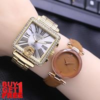 JAM TANGAN CEWEK VI-GS RANTAI FREE DIOR KULIT,JAM TANGAN GROSIRAN