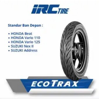 IRC Ecotrax NR96 80 90 17 Tubeless Ban motor bebek NR 96 FREE PENTIL