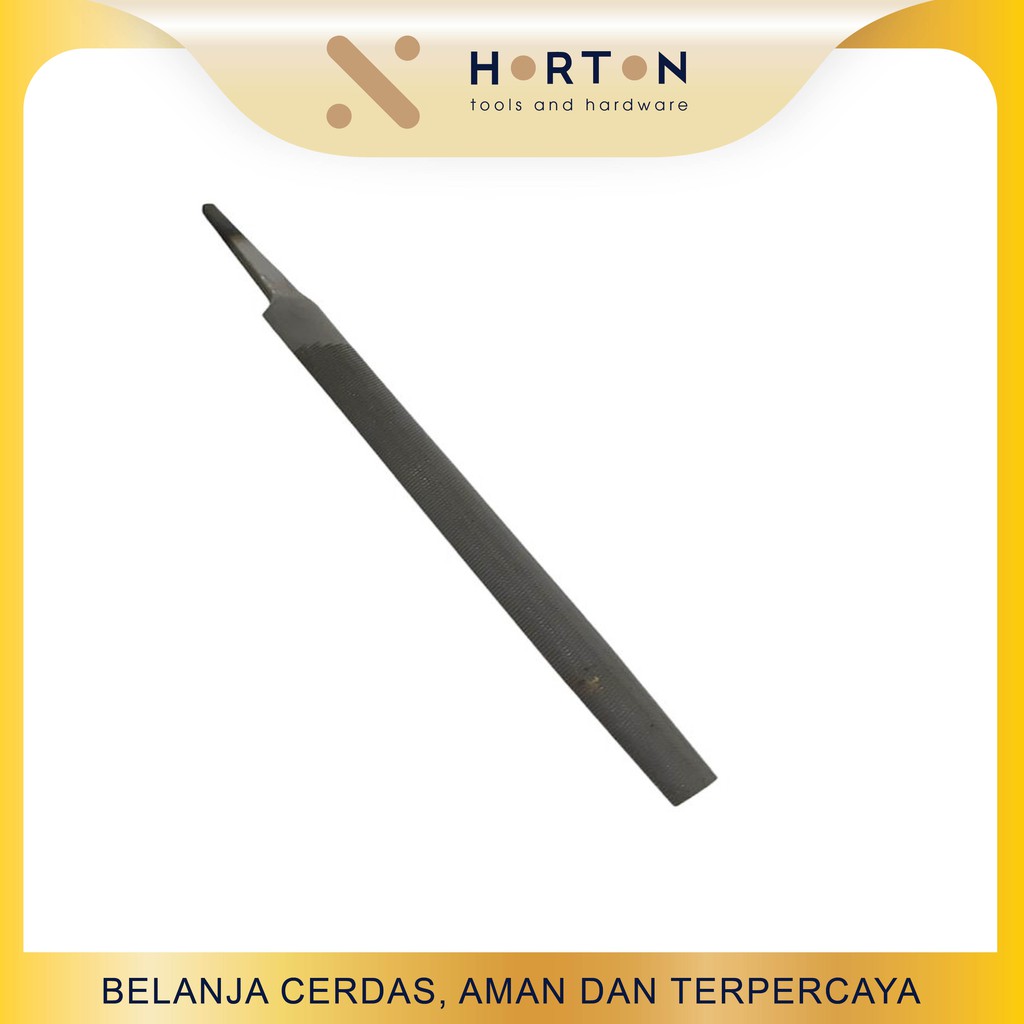 Kikir India Besi Setengah Bulat 8 Inch / Half Round Files