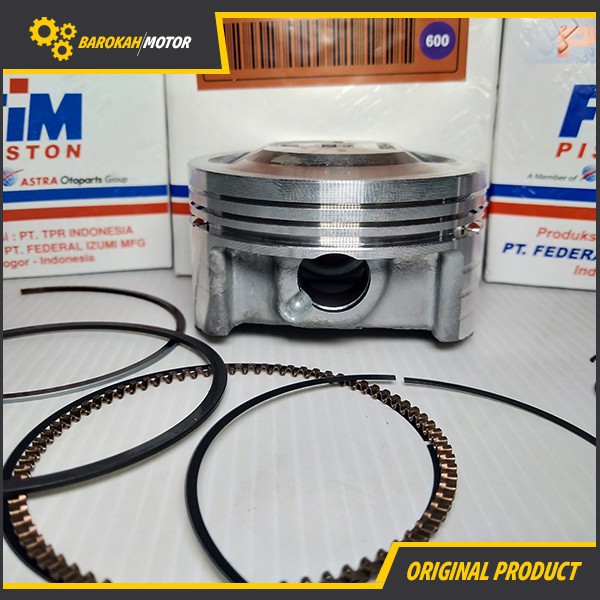 Piston kit seher set KLX FIM size 58 58.5 59 59.5 60, 61 62 63 64 pen 14 FIM-1