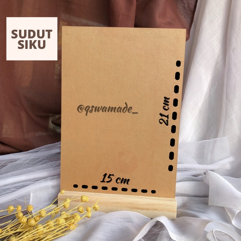 NEW PRODUCT [ACRYLIC SUDUT SIKU] Acrylic Gift | Acrylic Lettering | Kado Acrylic Led | Kado Unik