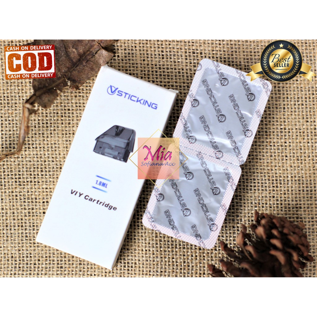 CATRIDGE VAPOOR STICKING 1,8ml HARGA PERBIJI